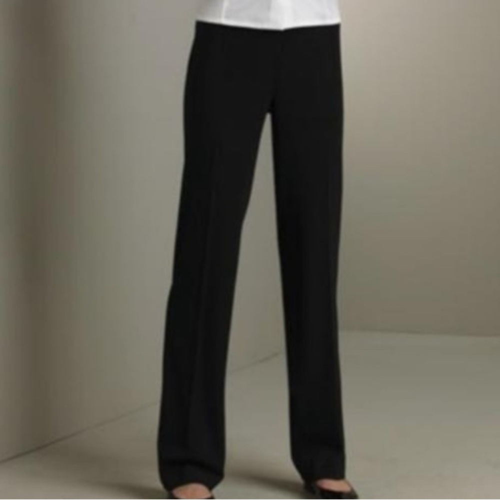 PIAZZA SEMPIONE black wool blend Sophia pants